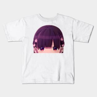 Saimori Miyo Peeker Kids T-Shirt